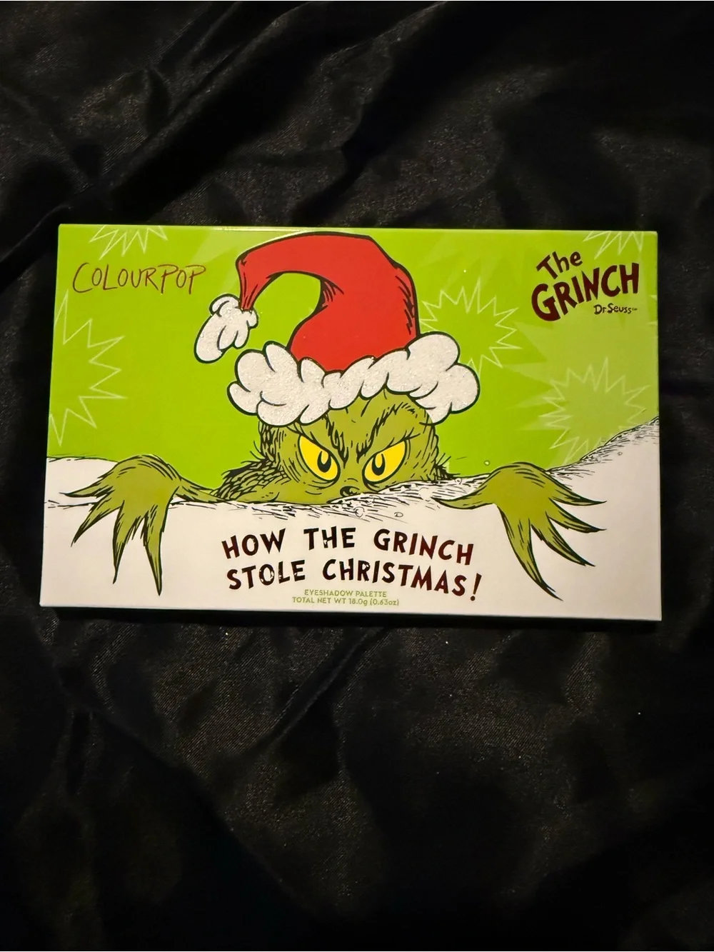 Grinch Eyeshadow Palette